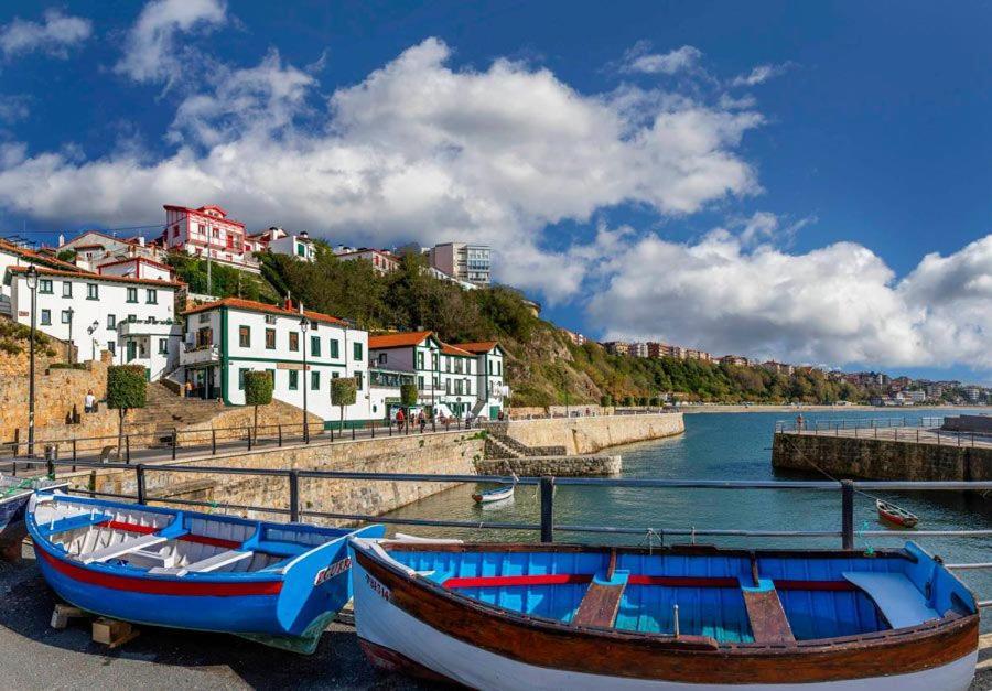 Amplio Y Elegante En Las Arenas Getxo Bagian luar foto